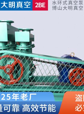 博山大明产供2BEA252水环式真空泵 30/37/45KW/55KW水环真空泵