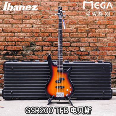 Ibanez 依班娜 贝斯 初学者入门 电贝司 bass 四弦 GSR200 TFB