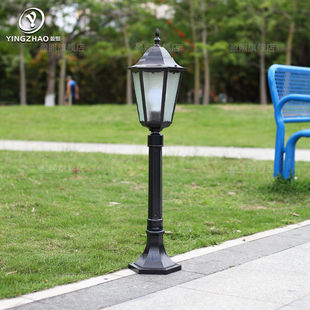 花园灯家用院子接电超亮户外防水草地小区别N墅庭院复古高杆草坪