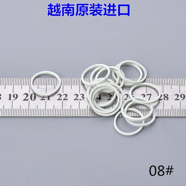 越南白色橡皮筋皮圈牛皮筋橡胶圈皮套白橡皮筋牛皮筋20mm,收纳整理,橡皮筋,淘宝优惠券,粉丝福利购,淘宝优惠卷