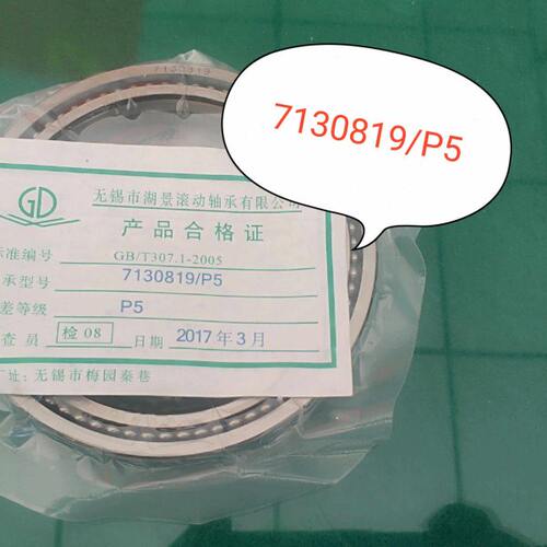 磨床刻度盘薄壁单列满珠轴承7130819 内径95mm 外径120mm 宽度9mm