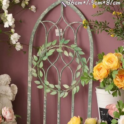 墙壁阳台件窗户挂饰壁饰餐厅壁挂墙子院露台挂件美假栅栏化装饰品