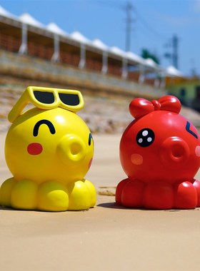 海边沙滩玻璃钢章鱼打卡座椅雕塑海洋馆名宿主题活动美陈装饰摆件