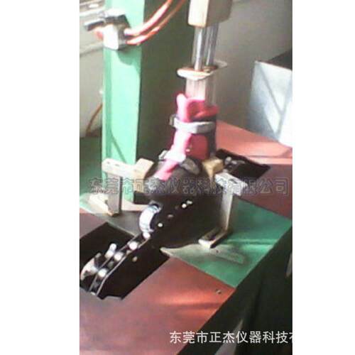 溜冰鞋试验机 旱冰鞋 冰鞋冲击检正杰刀测仪轮鞋抗冲击强度滑检测