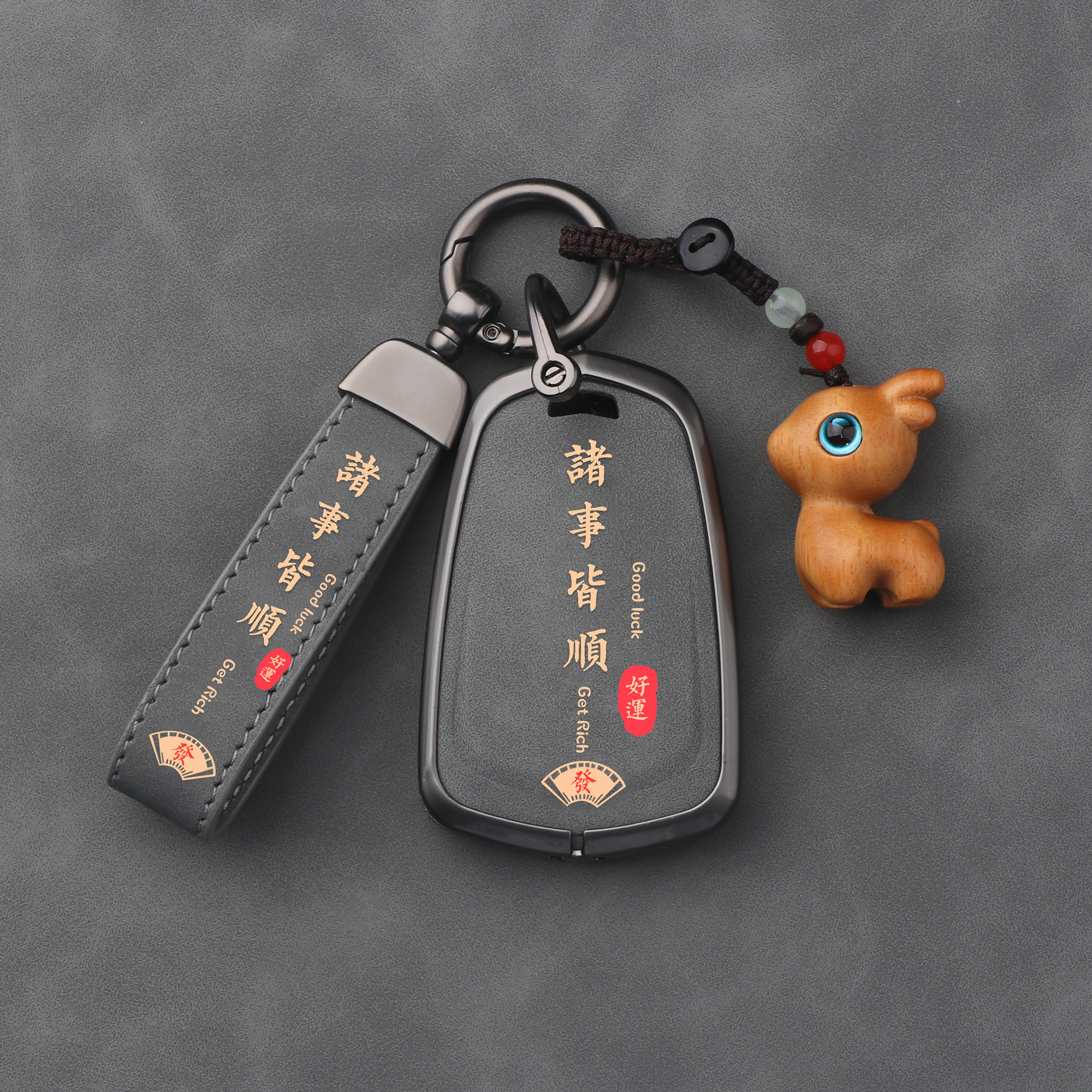 适用凯迪拉克XT5钥匙套XT4 XT6 XTS CT4 CT5 CT6 ATSVL扣SRT壳GT4