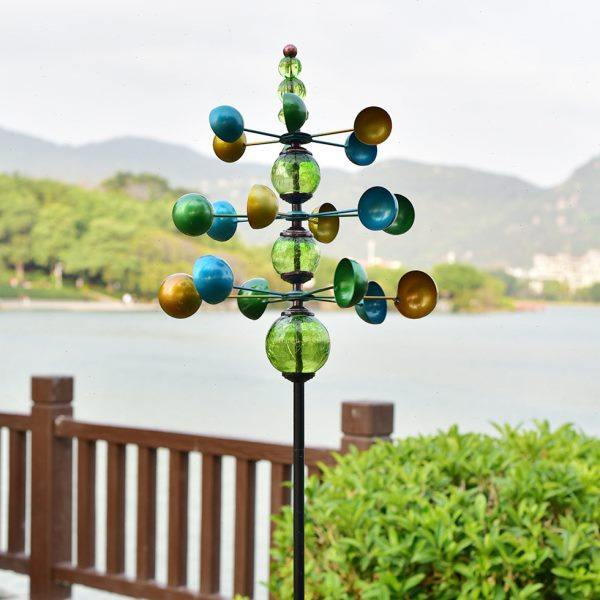 花园装饰风车摆件插地铁艺别墅园林户外草坪摆设庭院造景布置院子,家居饰品,户外/庭院摆件,淘宝优惠券,粉丝福利购,淘宝优惠卷