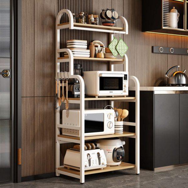 厨房置物架多功能储物柜收纳烤箱微波炉架子简易货架多层落地小型,厨房/烹饪用具,微波炉置物架,淘宝优惠券,粉丝福利购,淘宝优惠卷