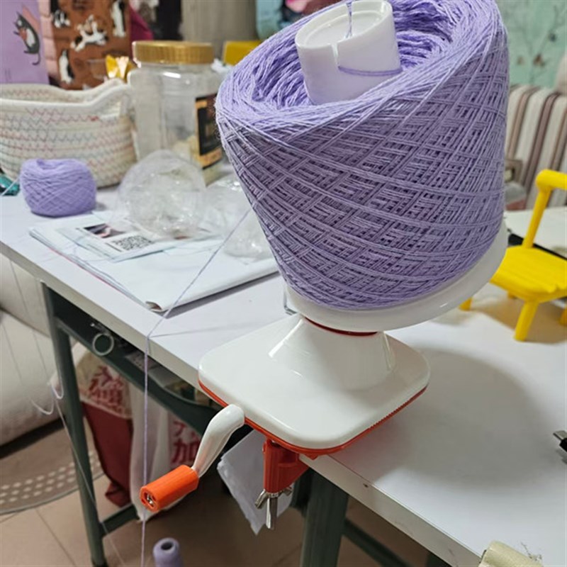 毛线绕线器家用手k动便捷理线工具小型摇线机手工合股卷线缝纫神