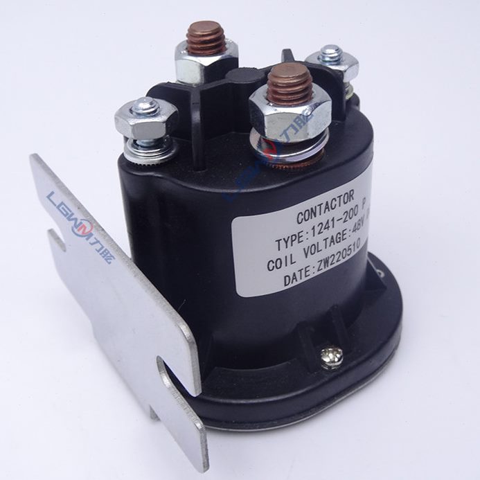 电动接触器电动升降托盘12V堆高叉车液压开关电机48V继磁力24V
