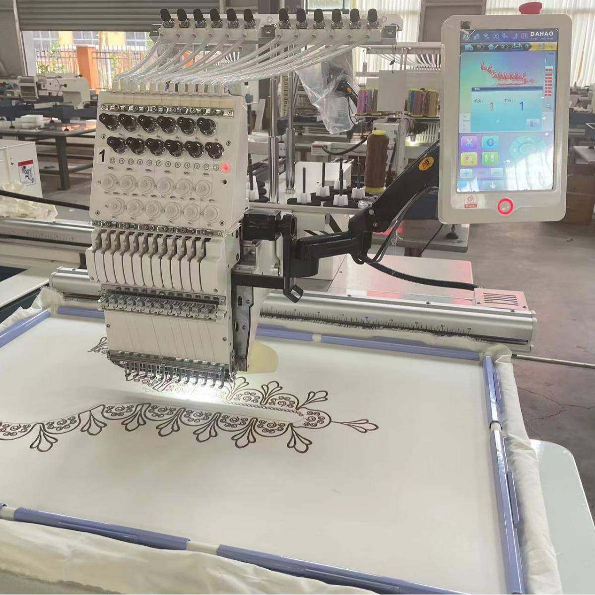 全自动单头绣花机绣旗袍绣家纺床品绣汉服刺绣机帽绣机,纺织面料/辅料/配套,其他纺织机械,淘宝优惠券,粉丝福利购,淘宝优惠卷