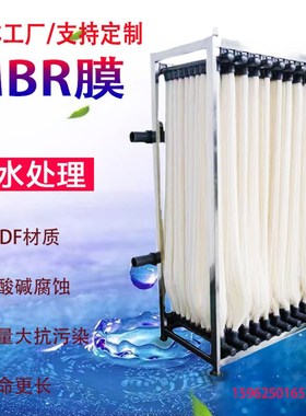 污水处理帘膜MgBR膜生物反应器MBR帘式膜片PVDF膜丝中空纤维膜组