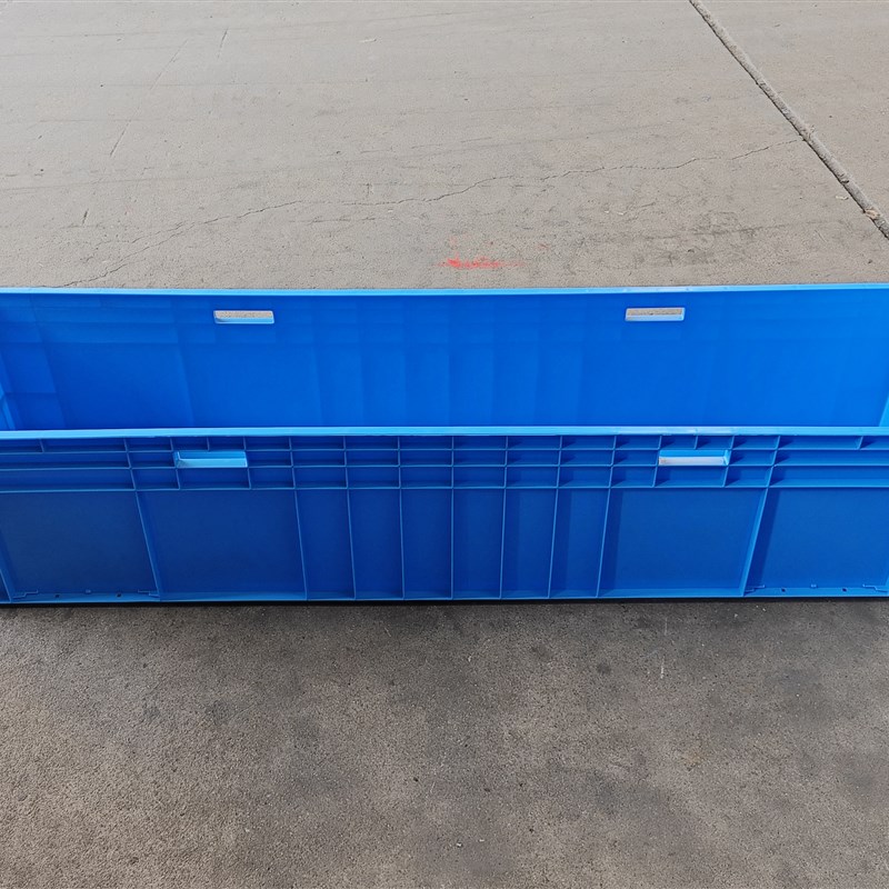 1600.400.340超长物流周转箱1.6米长方形塑Q料胶框养鱼乌龟缸加大