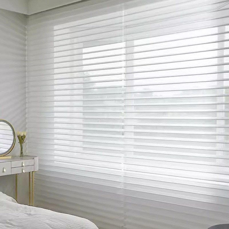 柔纱帘香格里f拉帘百叶窗办公室遮光遮阳卷拉式卧室书房客厅卷帘