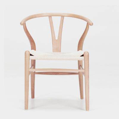 Y椅榉木北欧风格实木椅餐馆咖啡厅民宿餐厅书房阳台扶手Y椅