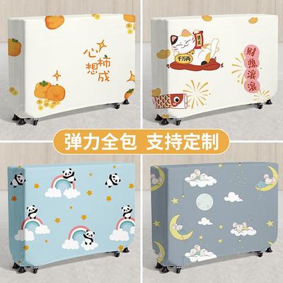 OF9D折叠床防尘罩办公室躺椅午休床罩保护套单人陪护床防尘罩子行