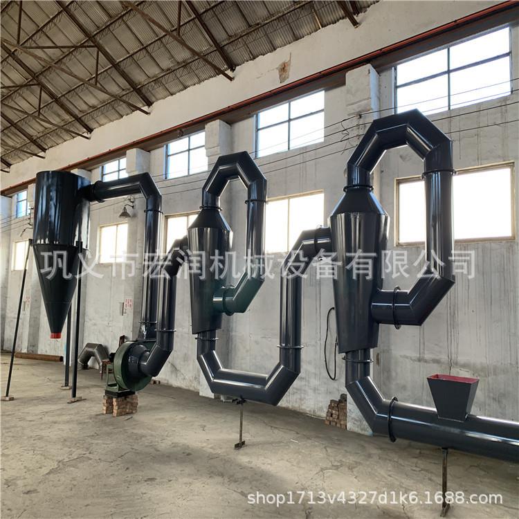 多功能土豆淀粉气流烘干机 组合式管道脉冲面条烘干机