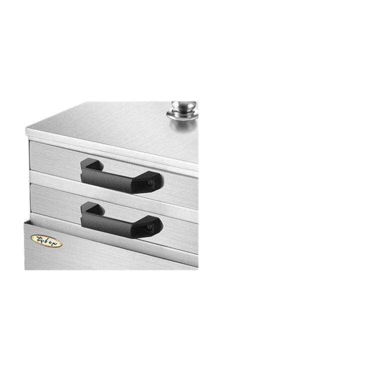 家用电热肠粉机小型早餐蒸机家庭多功能蒸炉304不锈钢抽屉肠粉炉