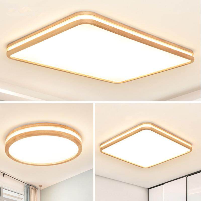 北欧简约现代客厅灯全屋灯具套餐组合二室两厅原木日式圆形吸顶灯,家装灯饰光源,客厅吸顶灯,淘宝优惠券,粉丝福利购,淘宝优惠卷