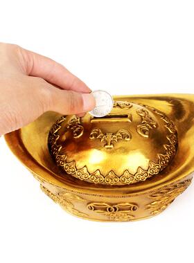 铜器黄铜元宝摆件铜工艺品家居装饰礼品