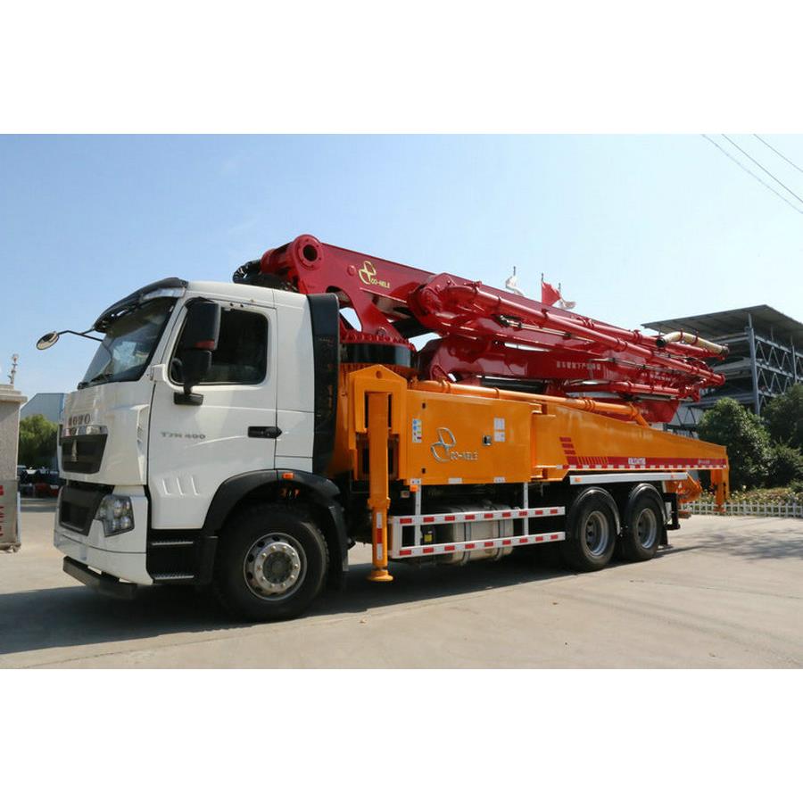 水泥混凝土泵车 44米混凝土输送泵车 中小型臂架式天泵 KNL44-5RZ