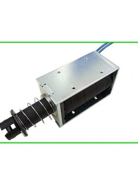 方形电磁铁HIO-1564L-24F30道闸机自由拉动式长度不限位