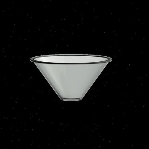 寒设玻璃滤杯PC1飘逸杯原装配件 高硼硅耐高温滤杯玻璃小配件