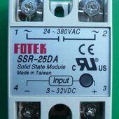 固态调压器 25DA 单相固态继电器 SSR