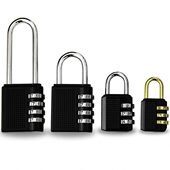 箱包锁柜子锁抽屉锁防锈小锁头 仓库大门锁挂锁 大小中号密码 锁头