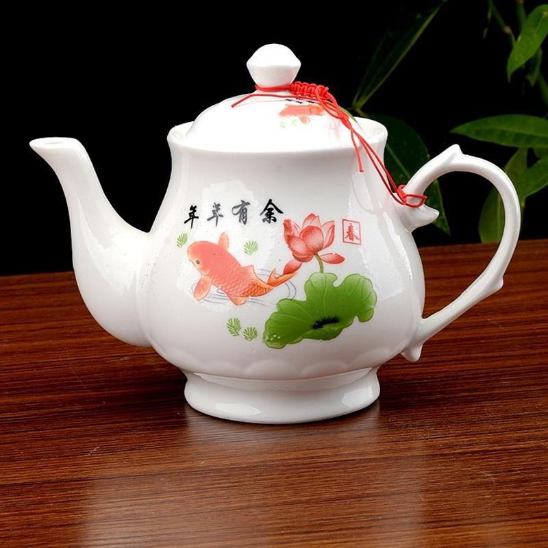 400毫升陶瓷h酒壶分酒器小酒盅复古烈酒一口杯家用茶壶中式酒具