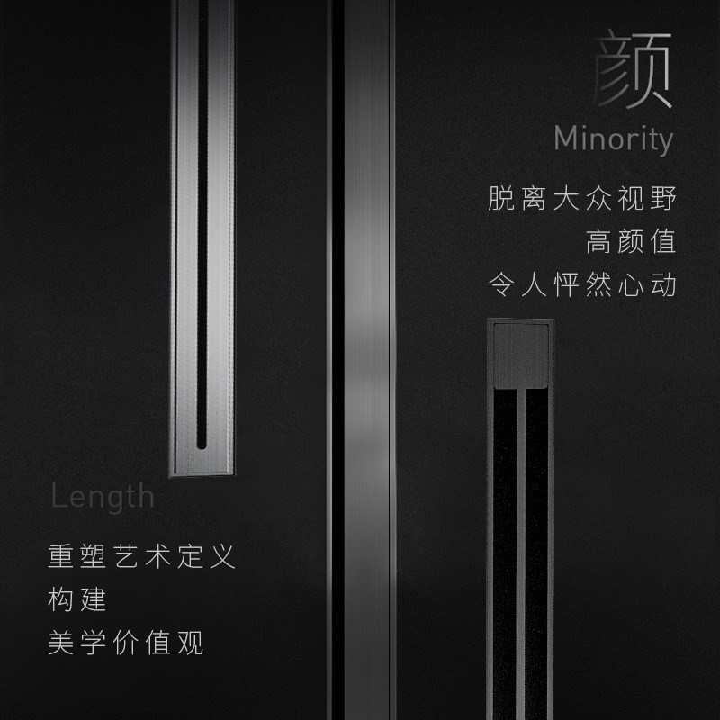 长条线性地漏304不锈钢防臭 浴室极窄卫生间隐形大排Y量下水道地