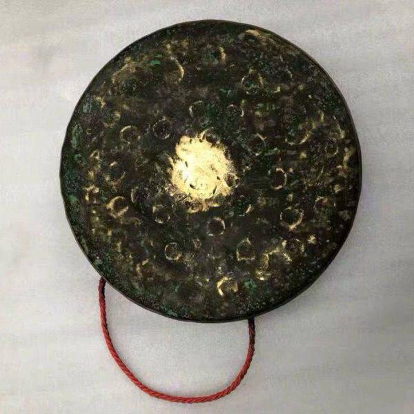 青铜老锣 老铜锣 舞狮 醒狮锣 高边平底响铜锣 锣鼓 民间打击乐器