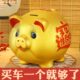只进不出存钱罐2024年新款 龙年压岁钱小金猪猪存钱罐十二生肖儿童