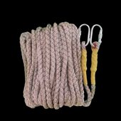 锦纶绳安全绳高空作业绳16MM电工绳保险绳捆绑空调耐磨变色龙吊绳