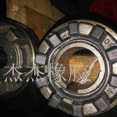 联轴器12角缓冲垫KTR POLY-NORM弹性块压缩机十二角T15橡胶梅花胶