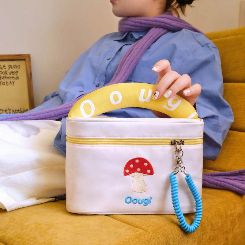 饭盒袋保温手提袋小学生便当包加厚上班族通勤便携午餐袋防水饭包