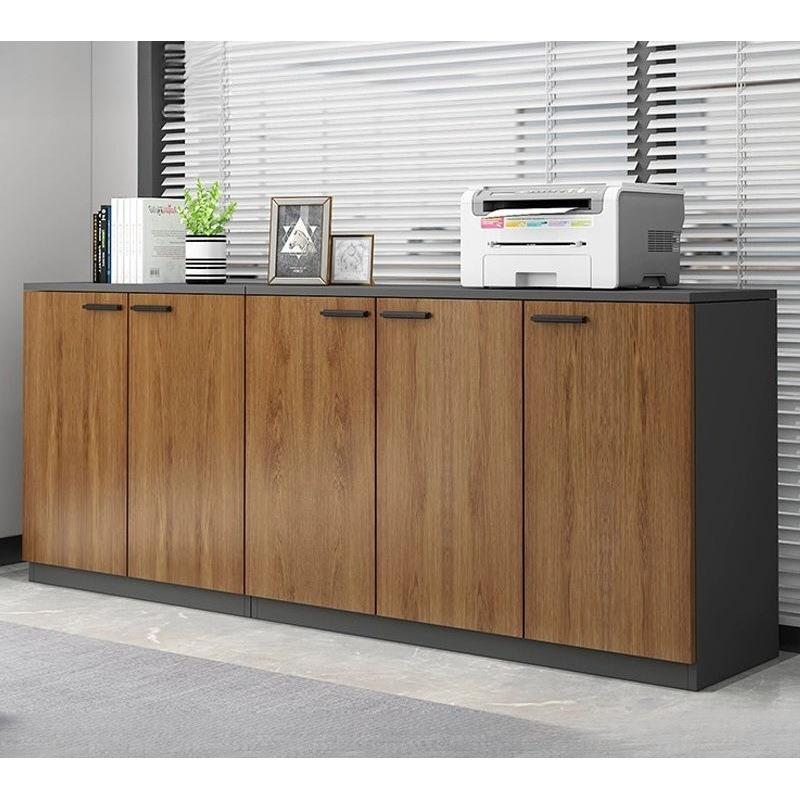 办公室办公矮柜储物柜资料收纳储物置物柜木质花槽文件柜隔断柜子