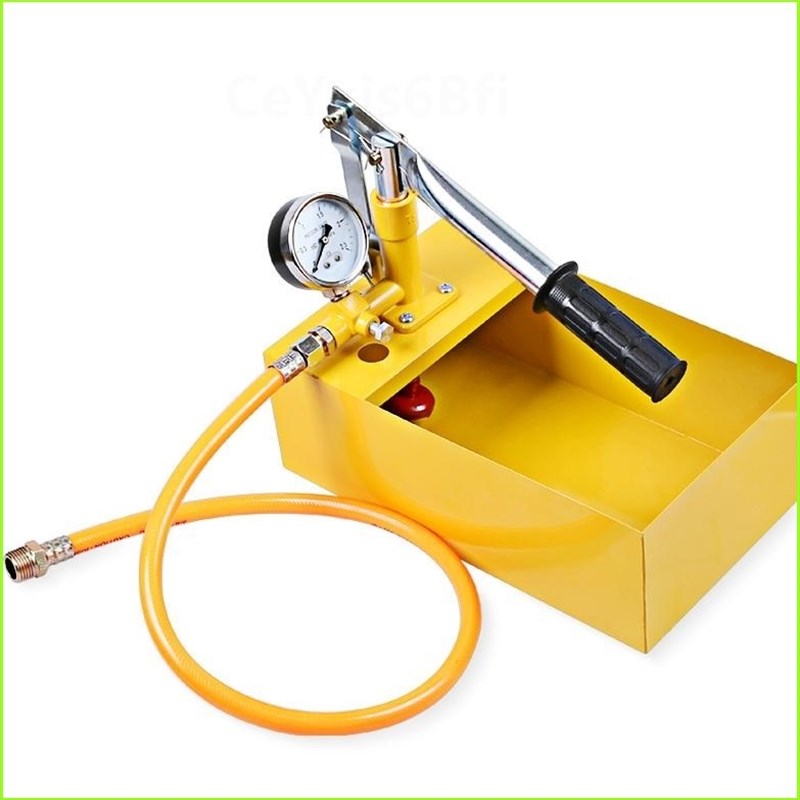 试压泵pper水管打压机手动打压泵地暖打压器手提式家装管道压