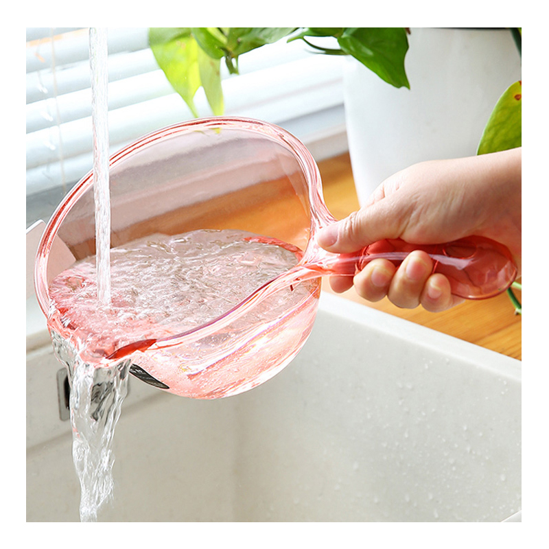 厨房加厚长柄水瓢水勺u洗澡舀水瓢舀子创意洗头水勺子