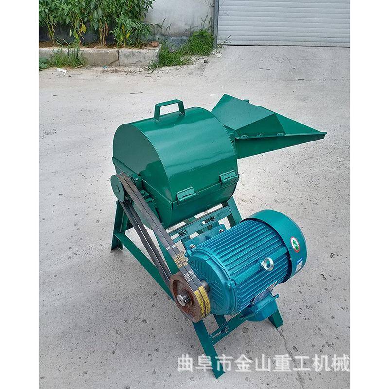 小型牧草打浆机喂猪青饲料打浆机家用电秸秆揉丝机