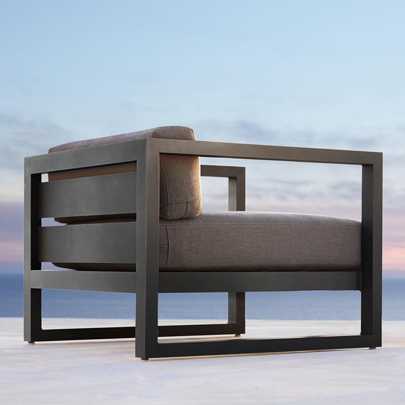 户外铝合金休闲沙发椅室外阳台花园露天庭院防水现代简约家具组合