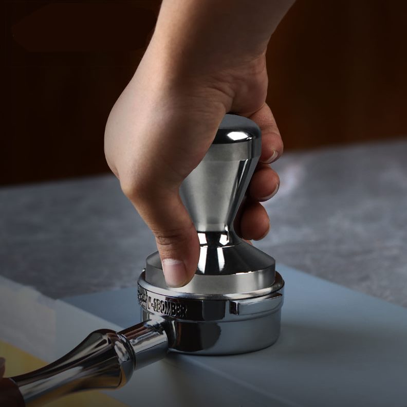 不锈钢/1粉58mm/粉压49实心器填压器一体棒7.55粉压压/5304锤咖啡