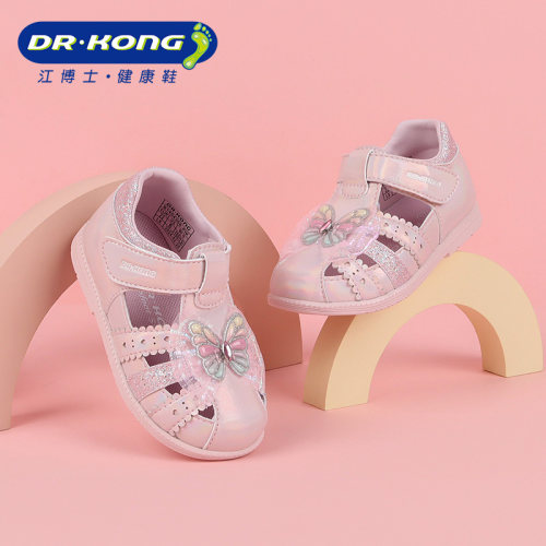Dr.Kong江博士女童百搭舒适透气凉鞋软底学步鞋B1404368