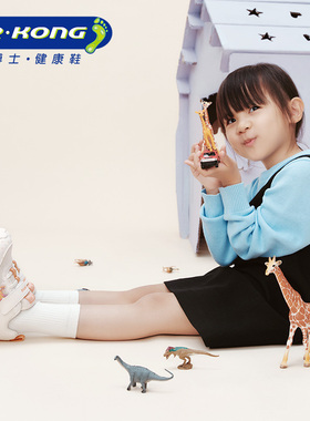 Dr.Kong江博士女宝宝魔术贴舒适透气软底防滑学步鞋1B14A1061BW0