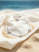 The ROSYDOEDIANDoeDianDian small and exquisite star-shaped string bracelet is a simple yet sophisticated niche accessory thumbnail 8