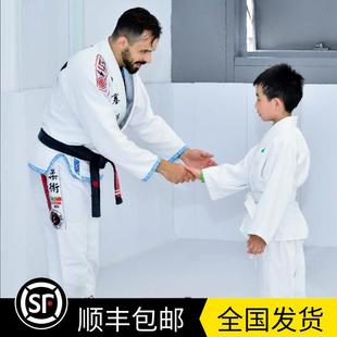 德古拉巴西柔术道服成人男女教练表演服bjj gi儿童毒液训练防磨服