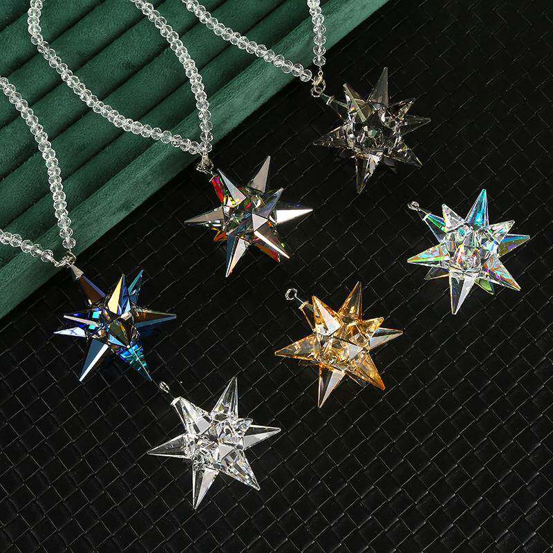 个性流星锤汽车挂件创意流星锤车饰车内装饰水晶饰品挂件厂家