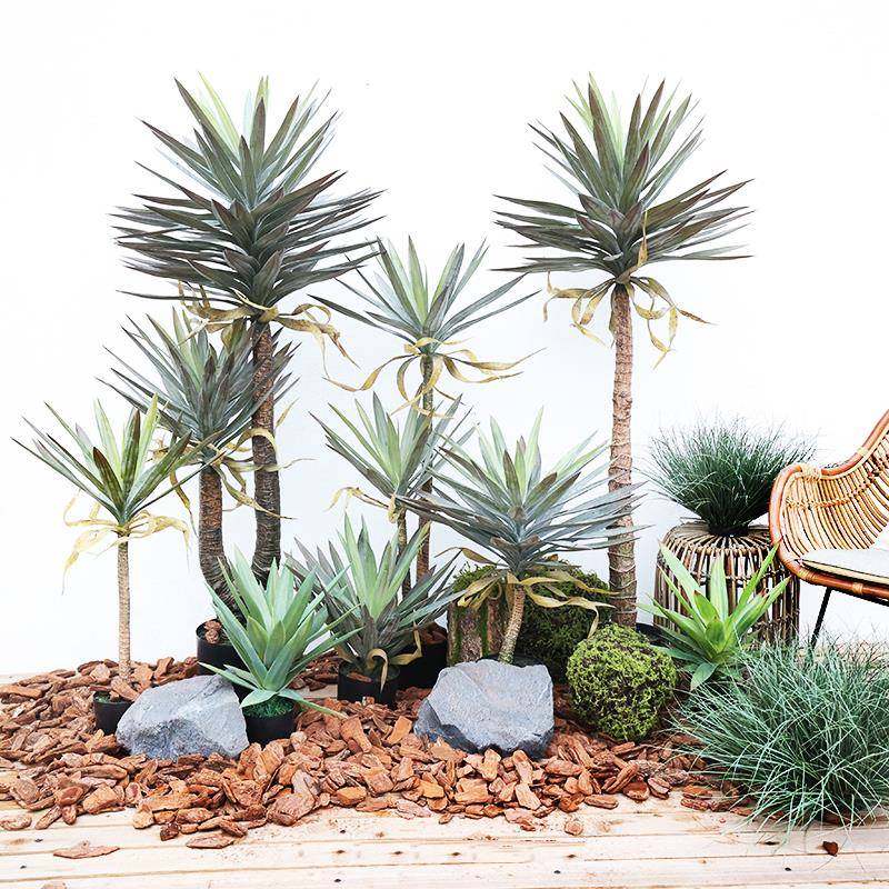 大型龙舌兰绿植物盆栽假剑麻热带植物造景室内橱窗楼梯下装饰,电子/电工,接线端子,淘宝优惠券,粉丝福利购,淘宝优惠卷