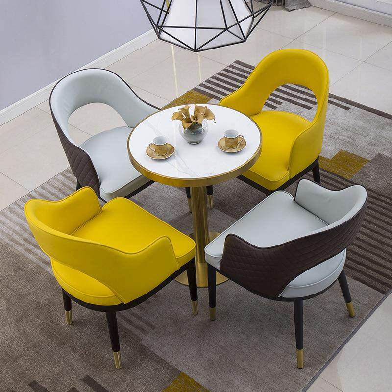 意式极简酒店大堂椅售楼部4S店洽谈接待桌椅网红咖啡厅一桌四椅,标准件/零部件/工业耗材,车间地垫,淘宝优惠券,粉丝福利购,淘宝优惠卷