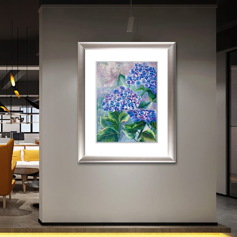 玄关吴成品红画装饰画纯手工花女餐厅画苏绣客厅现代欧式刺绣古图片