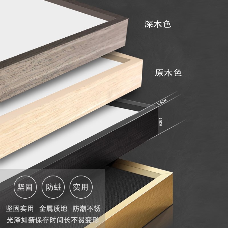 现代简约高级感走廊过道时来运转装饰画抽象立体感鹅软石玄关挂画图片